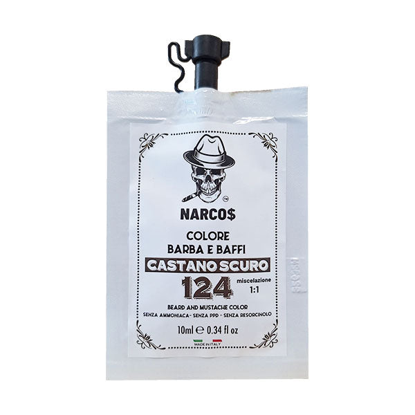 NARCOS COLORE BARBA E BAFFI CASTANO SC. N124